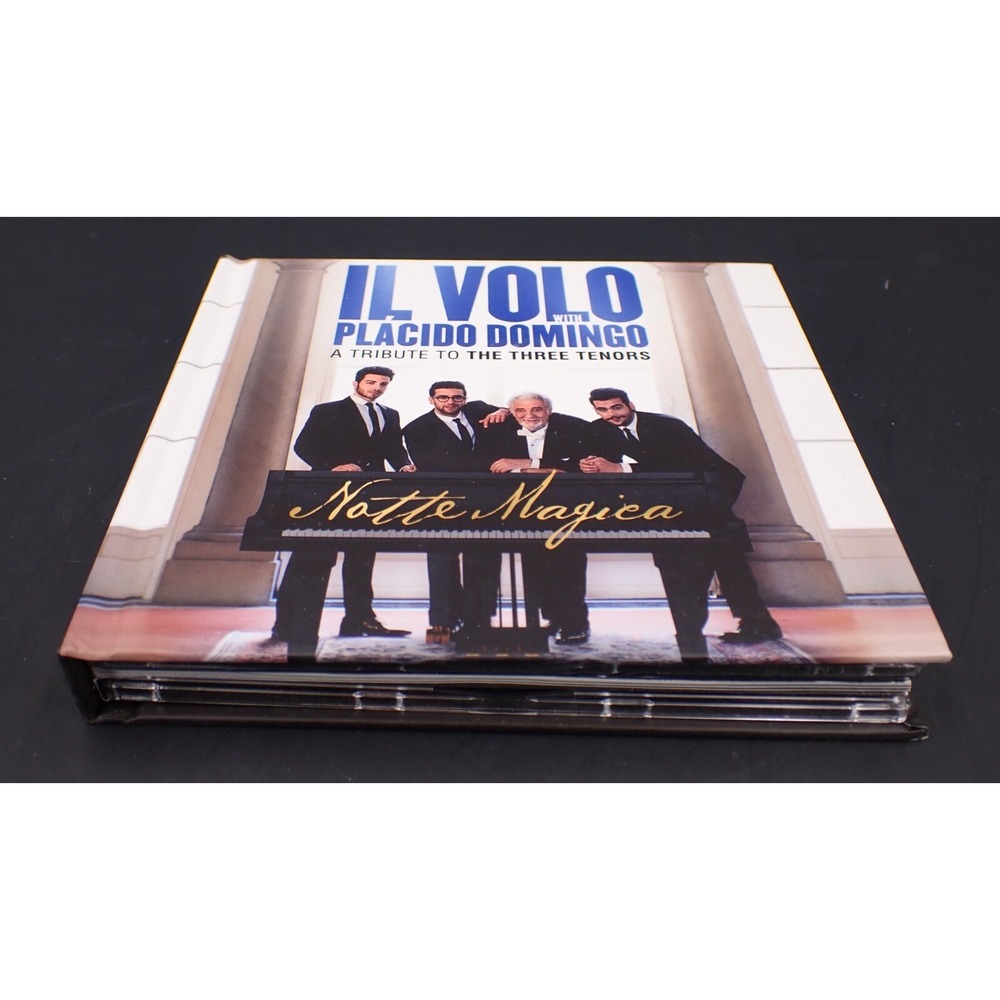 IL Volo with Placid Domingo Notte Magica CD's DVD with Autographs
